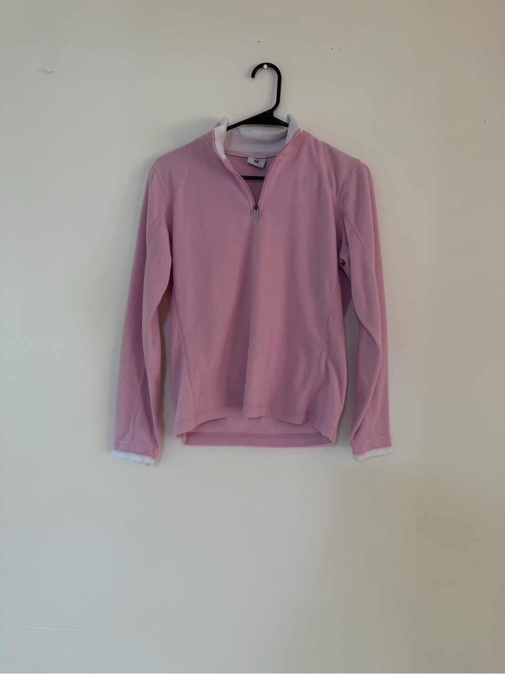 Columbia Pink Quarter-Zip Turtleneck Pullover